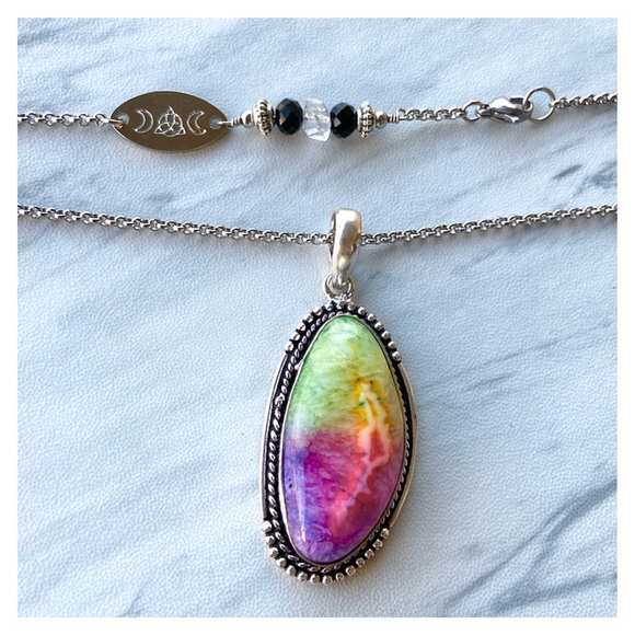 Silverskylight Jewelry - SOLD IN A BUNDLE . Sterling silver rainbow solar